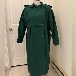 Vintage Trench coat with detachable lining ladies large/X-Large